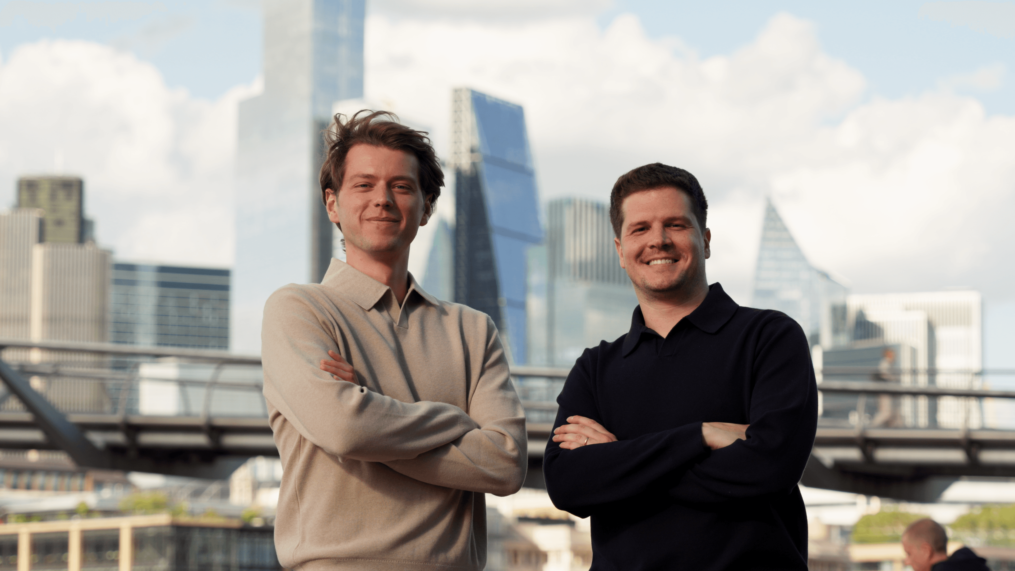 Conveo co-founders Dieter De Mesmaeker and Hendrik Van Hove